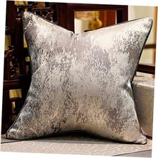 24 x 24 Inches Chinese Style Grey Splash-Ink Cushion 24" x 24" Pack of 1 A