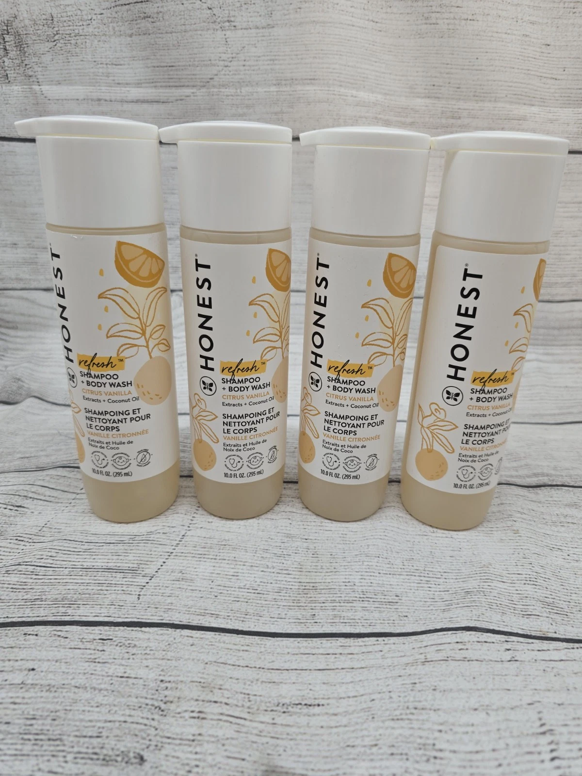 3PK Honest Refresh Shampoo & Body Wash ~ Citrus Vanilla ~ 10 FL OZ EACH ~ NEW
Opens in a new window