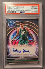2024-25 Topps Chrome - Certified Autographs Robert Parish #TCAI-RP (AU) PSA 10 