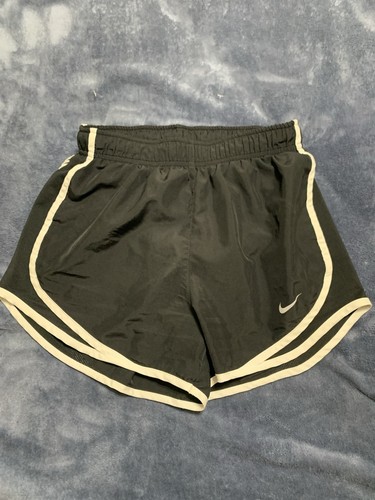 Nike Shorts Womens XS Black Dri Fit Gym Activewear Running - Picture 1 of 2