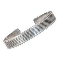 Aegir Wikinger Armspange Armreif 925 Silber Kelten Schmuck Armband Breit Offen