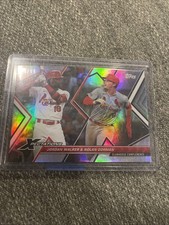 2023 Topps Xpectations Clubhouse Complements Jordan Walker, Nolan Gorman/99