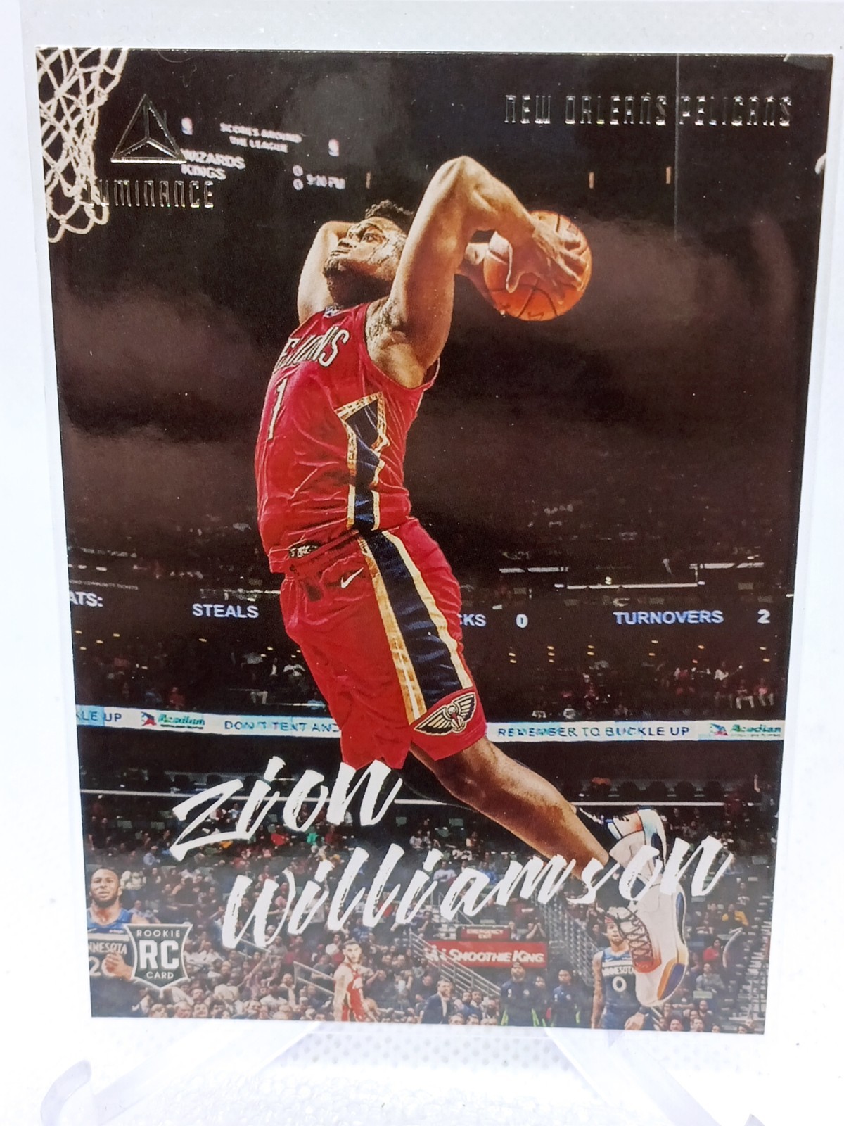 2019-20 Panini Chronicles - Luminance Zion Williamson #143 (RC)