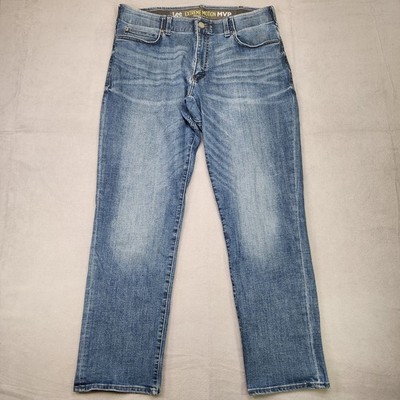 Lee Extreme Motion MVP Jeans Men's 36x32 Blue Straight Tapered Performance