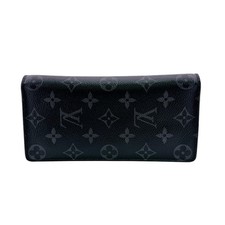 LOUIS VUITTON M61697 Portefeuille Brazza Monogram Eclipse Long Wal... GZl1kotl