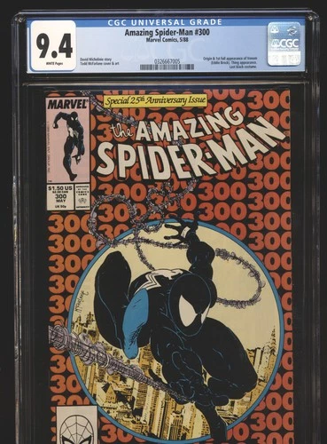 Amazing Spider-Man #300 CGC 9.4 White Pages
