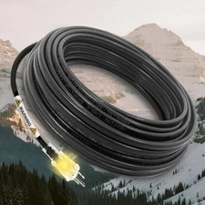 Winter Gutter Heat Cable - Prevents Ice Dams & Frozen Gutters