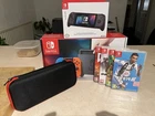 Nintendo Switch Boxed with Accessories And Games