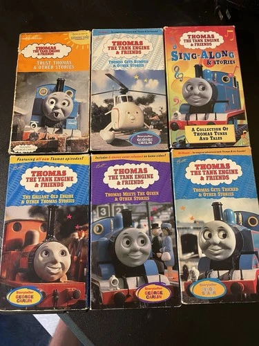 Vintage Lot of 16 Thomas The Tank Engine & Friends VHS Tapes Rusty James Daisy