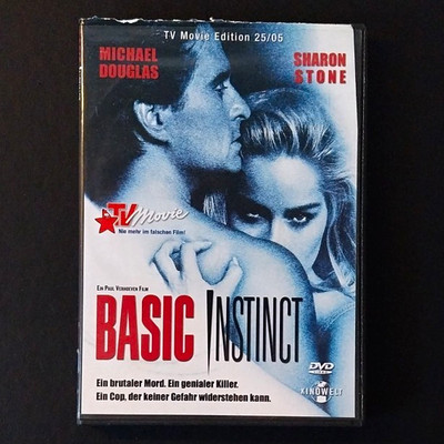 StudioCanal Basic Instinct DVD TV Movie Edition 25/05 Douglas & Stone FSK 16