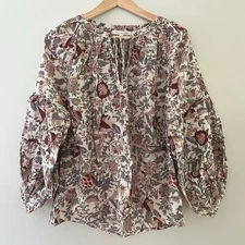 NWT Love The Label Floral Cotton Top - Sz S