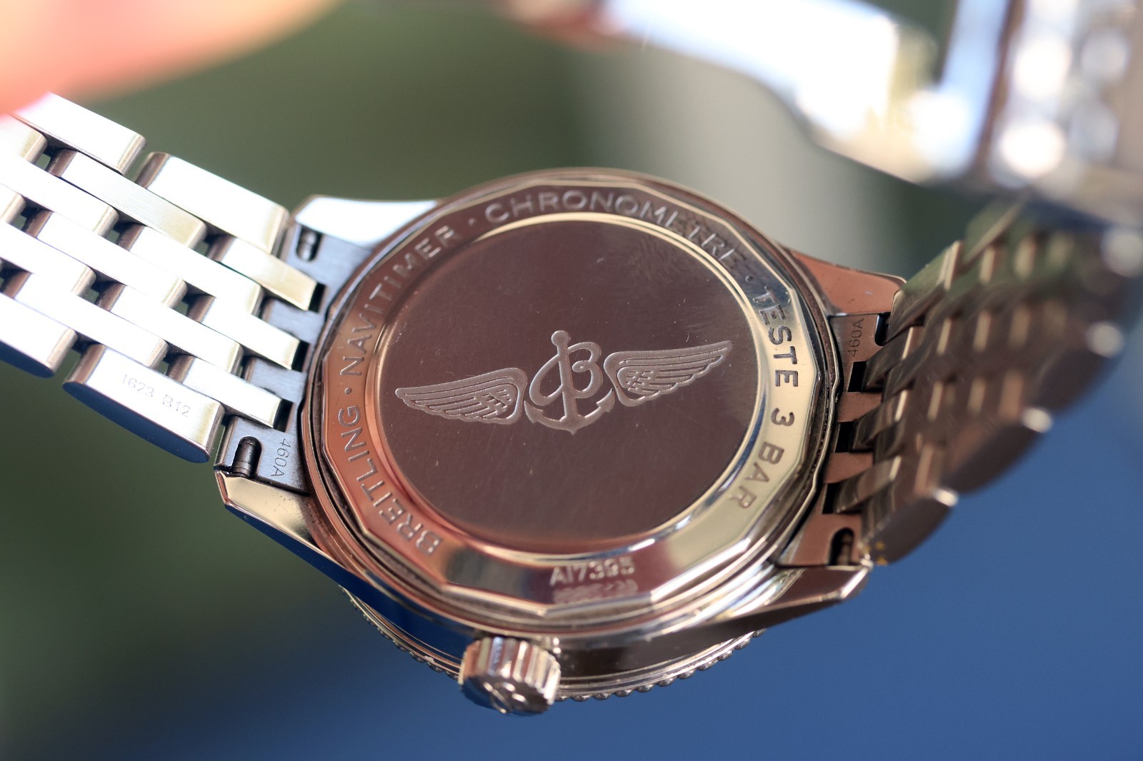 Breitling Navitimer Automatic 35 Green Dial ref. … - image 6