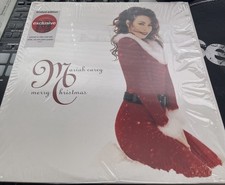 Mariah Carey Merry Christmas SPLATTER COLOR LP in Picture Cover NM/NM SHK