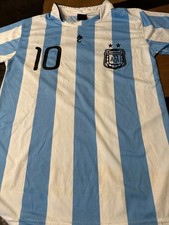 DINAAR AFA ARGENTINA NATIONAL TEAM MESSI JERSEY SZ BOYS 20 MENS SMALL