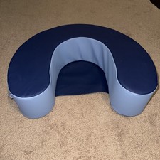 FDP SoftScape Sit  Support Ring for Babies  Infants - Foam Floor Seat - Blue
