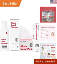 Vet-Approved 3-Step Cat Acne Care Kit with Soothing Cleaner  Grooming Tools