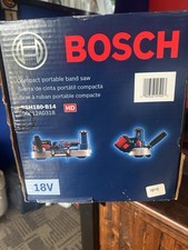Bosch 18v Porta Band Saw with Battery And Charger And Carrying Case. 3blades