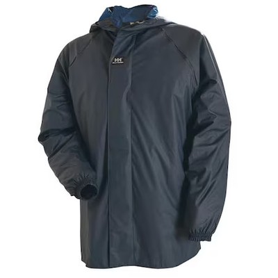 Helly Hansen 70317_590-2Xl Rain Jacket With Hood, Navy, 2Xl