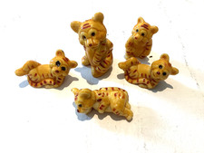 VINTAGE BOFROST TIGER MINI FIGURINES SET FROM GERMANY