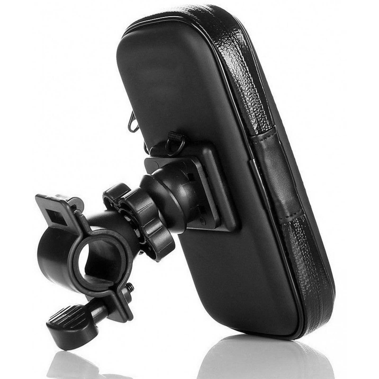 Support smartphone étanche pour guidon Akashi rotatif noir universel