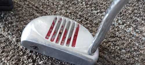 32.75 IN SLOTLINE FS1 HEEL & TOE WEIGHTED MALLET PUTTER V NICE W PC R&D 825 - Picture 2 of 7