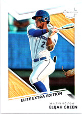 2022 Panini Elite Extra Edition - Elijah Green #5 Optic Holo Prizm (RC)