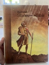 Vintage Illustrated Stories from the Bible Hardcover Volumes 2,4,6,8,9,10 GUC