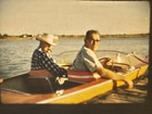 Vintage 35mm Photo Slide 1950s Lake JB Thomas Texas '60s Boat — photo 1