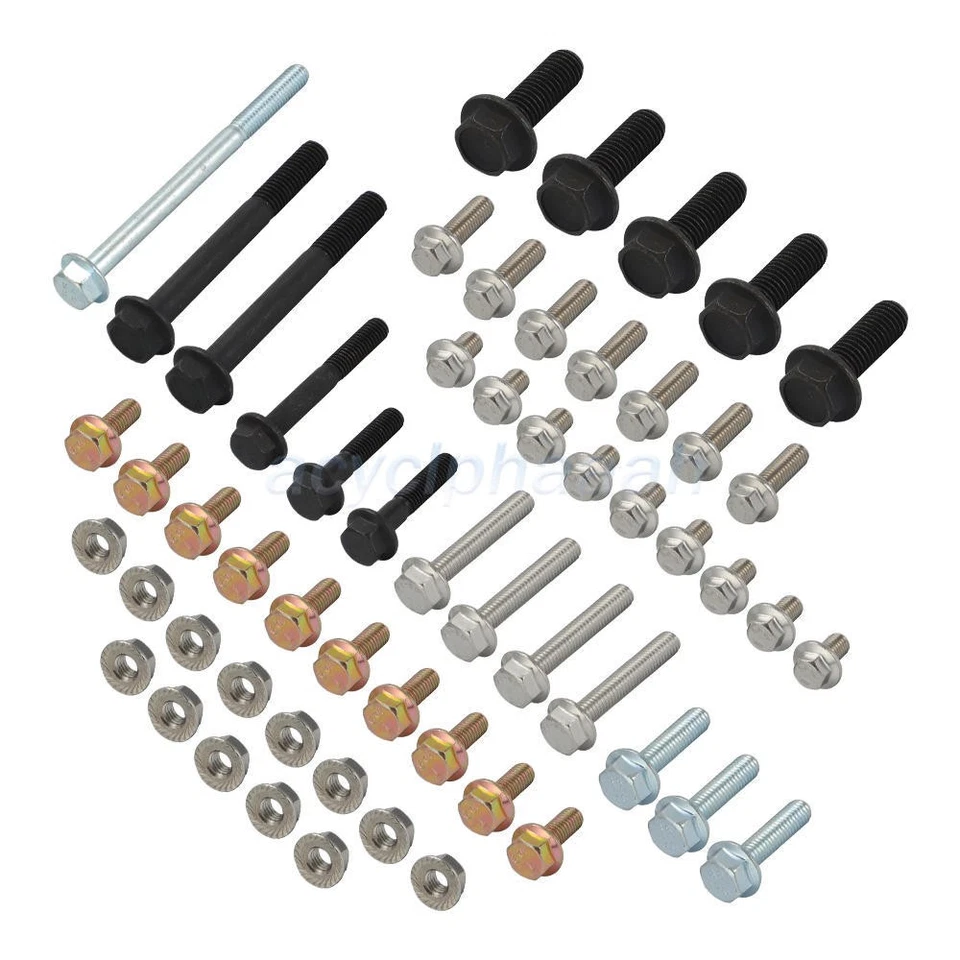 B Series Complete Short Block Hardware Kit For Honda Acura Civic Integra 57PCS — 第 4/4 张图片