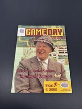 NFL Gameday Magazine  Redskins vs Cardinals 9/14/1997 Jack Kent Cooke Stadium