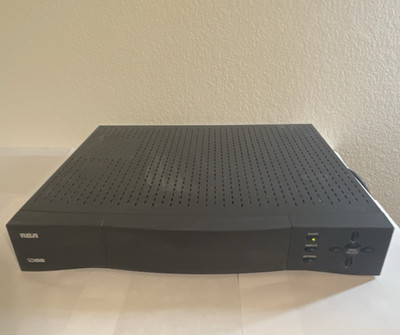 RCA DRD303RA DSS Satellite Receiver Black w/ Composite RCA, Stereo L/R, Coax