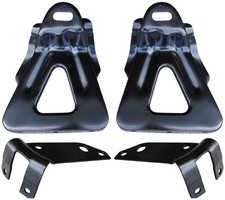 1955 Chevy Bel Air Front Bumper Brackets Sold As A 4pc Set