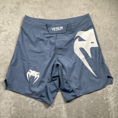 Venum Shorts Mens Small Blue MMA Fight Training Lightweight Quick Dry Stretch