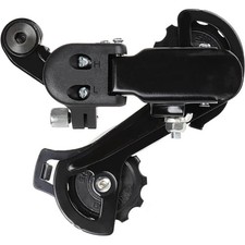 Aluminum Alloy Rear Derailleur for Shimano RD-TZ31 6/7/8 Speed 14-28T Black