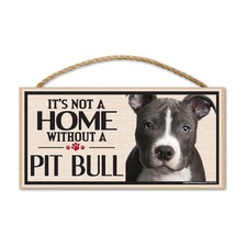 Imagine This Wood Sign for Pit Bull Dog Breeds,Plaques  Signs