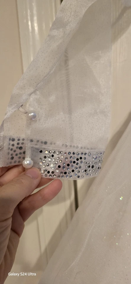  Disney Store Niñas Oz La Grande y Poderosa Glinda Brillante Disfraz; 7-8 Foto 3 de 4