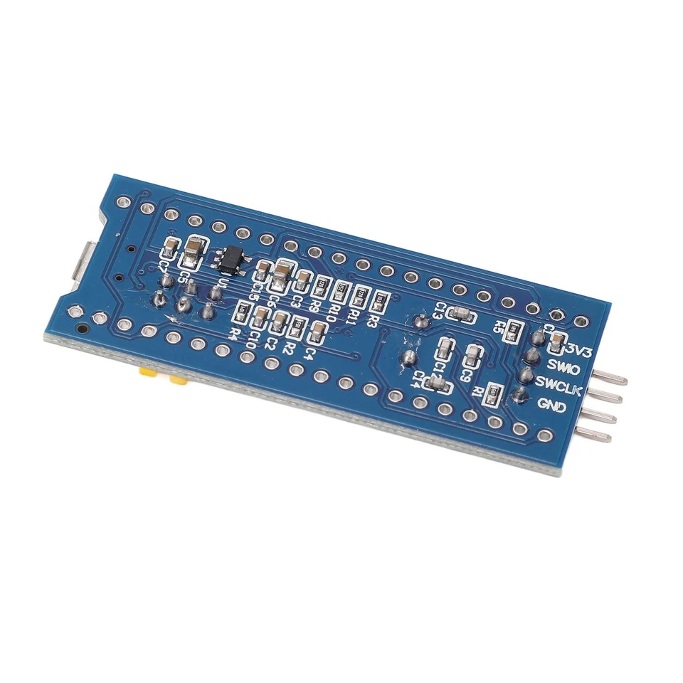 5PCS STM32F103C8T6 Minimum System Development Board Mirco USB 40 Pin  - Photo 2/4