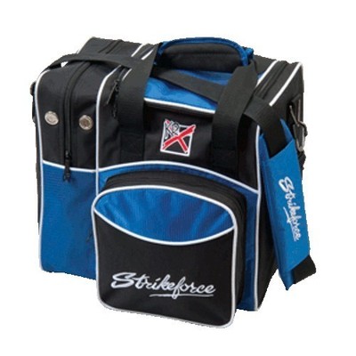 KR Strikeforce Flexx Single Black/Blue 1 Ball Bowling Bag