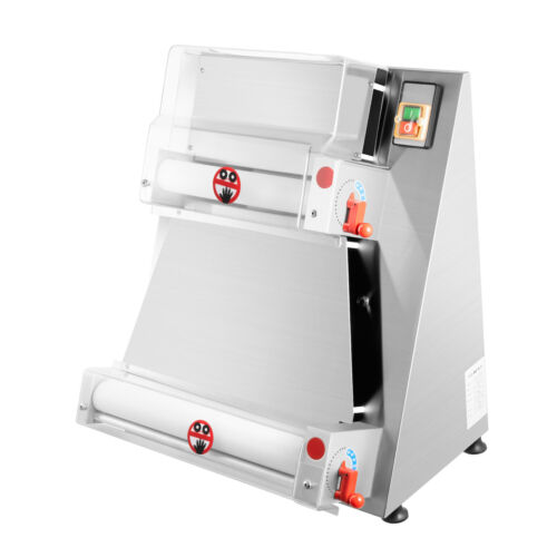 Máquina eléctrica para hacer prensa de pastelería con rodillo de masa de pizza 110 V 4-16" - Imagen 15 de 24