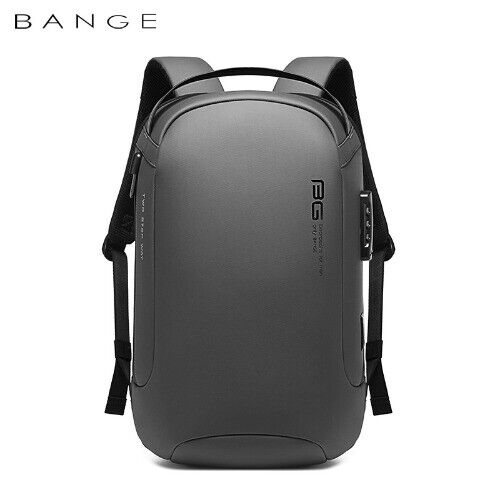 BANGE uomo d'affari uomo impermeabile ricarica USB portatile zaino scuola borsa da viaggio - Foto 1 di 14