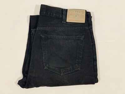 GAP ''EASY FIT'' BLACK DENIM JEANS 5-POCKET 33/34 USA NEU!