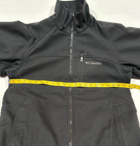 Columbia Men’s Jacket Soft Shell Interchange Omni Shield Outerwear Black Size S - Picture 6 of 11