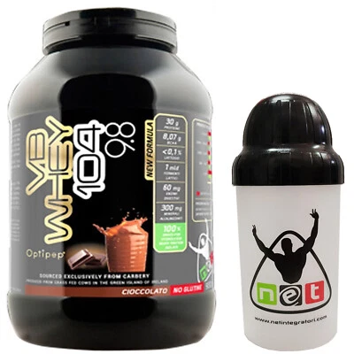 VB Whey 104 9.8 Net Integratori 1980 gr Proteine Idrolizzate Optipep + Shaker