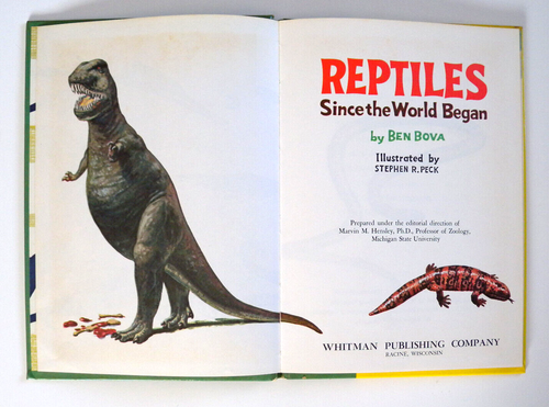 Reptiles Since the World Began by Ben Bova (1964,Hardcover) Whitman Publishing - Picture 4 of 7