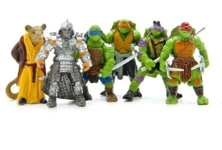 Teenage Mutant Ninja Turtles Toy Figures Gift Set eBay