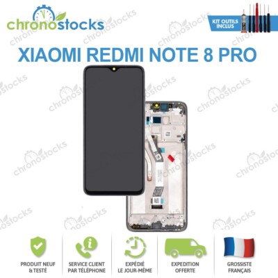 Ecran Complet Noir Xiaomi Redmi Note 10 Pro 5G Sans Chassis Gamme Ori