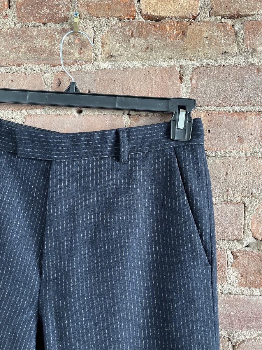 A.P.C ヴィンテージ Vintage APC Mens Pants, Sz 30 X 30. Indigo Pinstripe 100