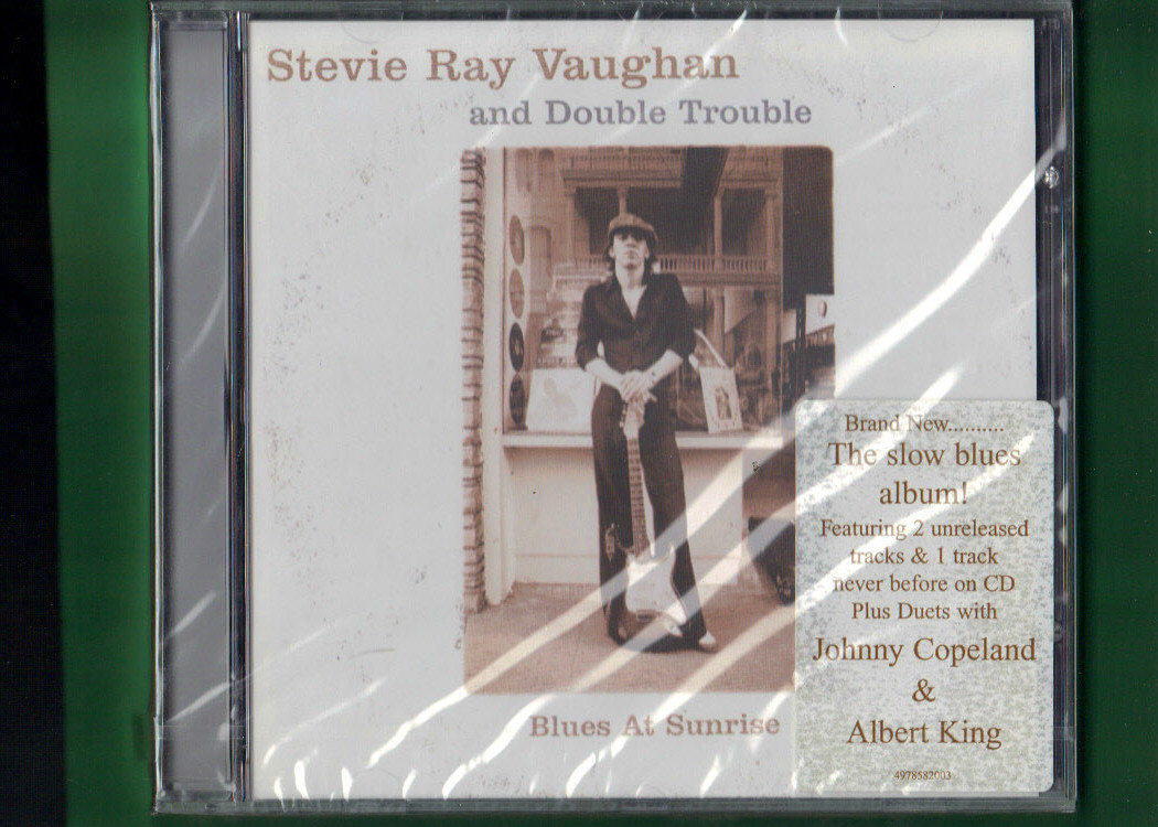 STEVIE RAY VAUGHAN - BLUES AT SUNRISE CD  NUOVO SIGILLATO