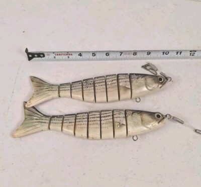 Live Ocean 10 Inch 8 Section Fishing Lure | eBay