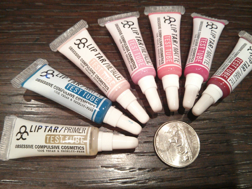 OCC Obsessive Compulsive Cosmetics Lip Tar Matte & Metallic Minis CHOOSE SHADE! - Image 2 of 2